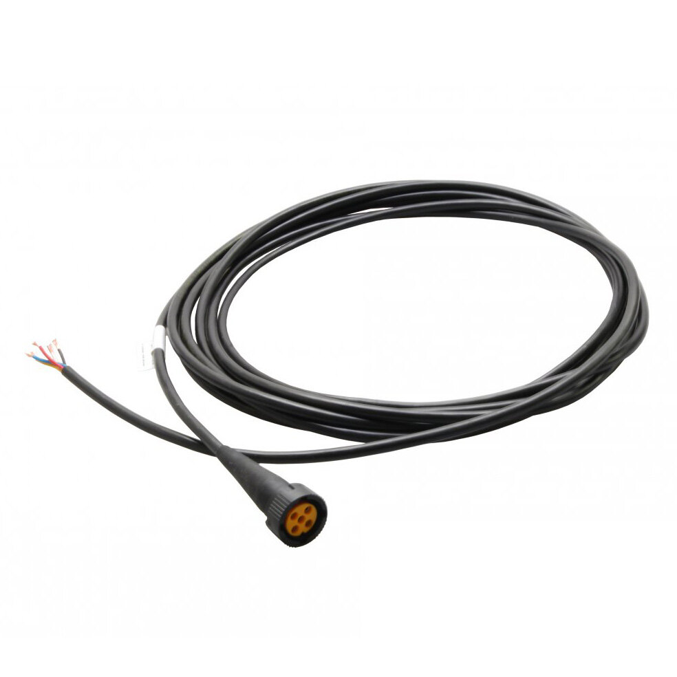 Asp&ouml;ck wire-harness left + 5-way Bajonet 6 meter 5x0,75mm