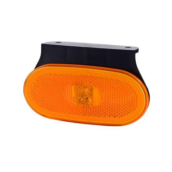 Horpol LED Side Marker Orange + Mounting Bracket  Oval LD 982 Horpol LED Side Marker Orange + Mounting Bracket  Oval LD 982