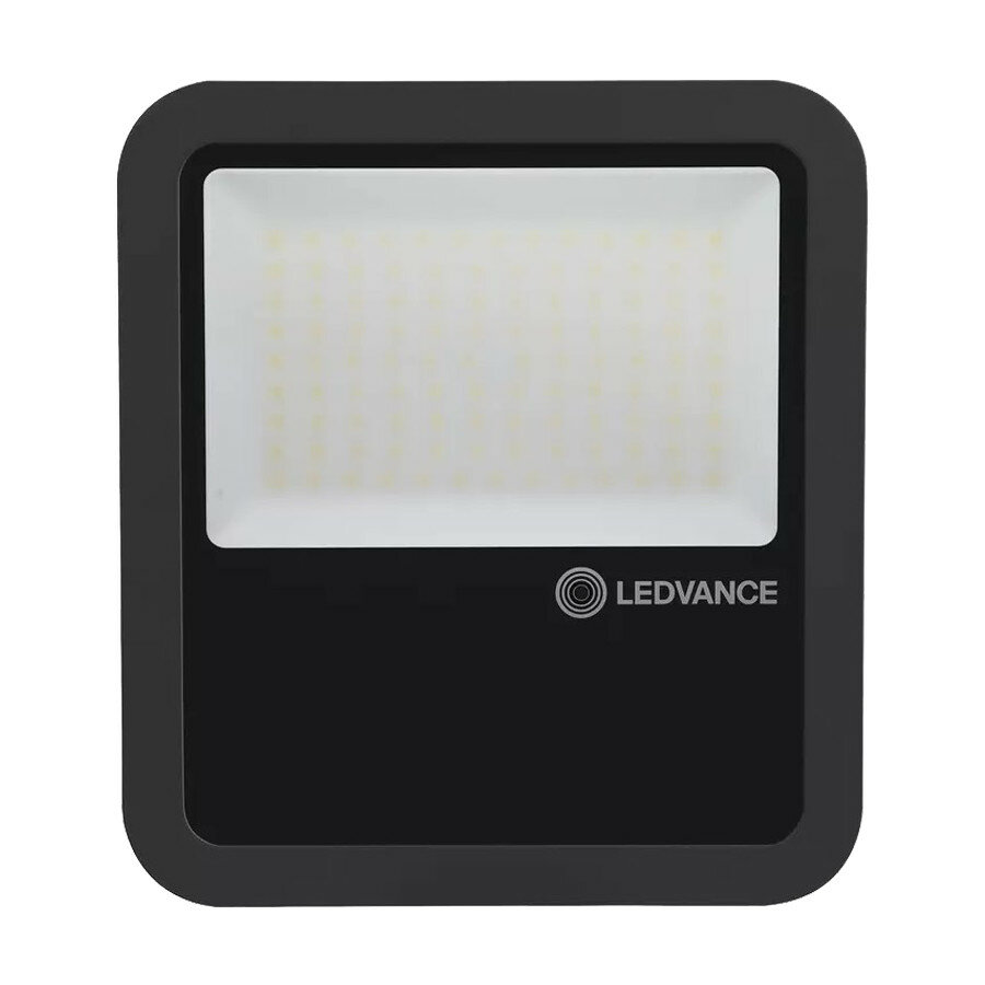Ledvance 80W LED Flood Light 230V Black 3000K Warm White