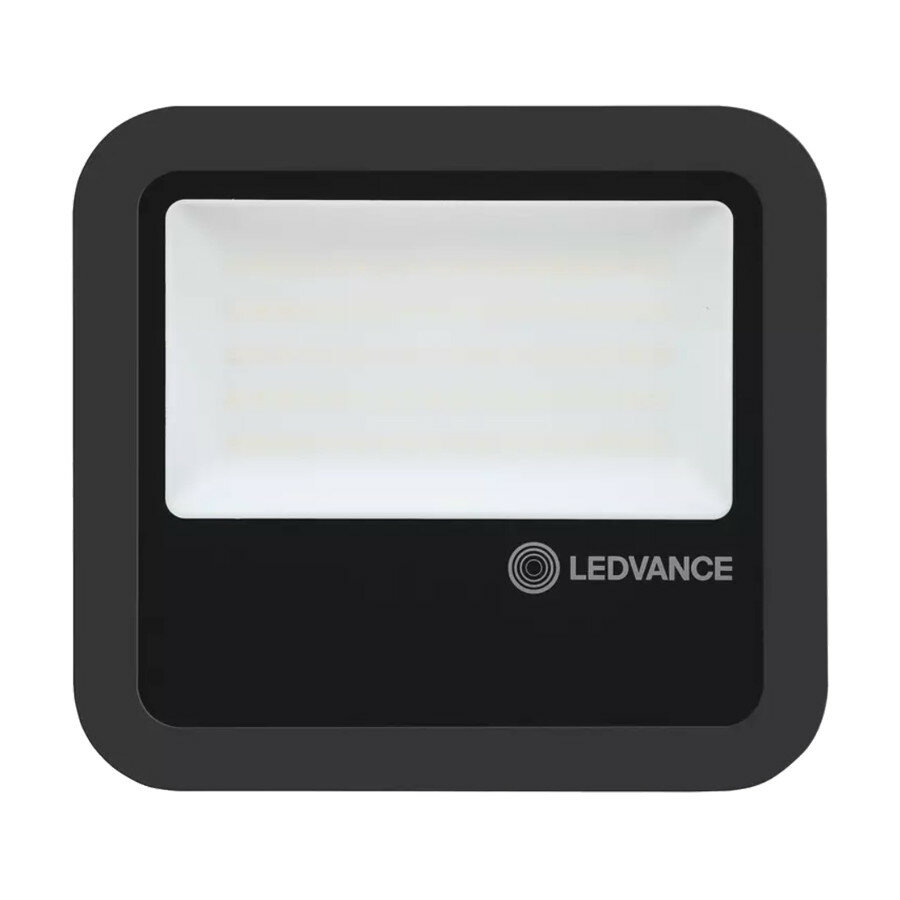 Ledvance 65W LED Flood Light 230V Black 6500K Cool White
