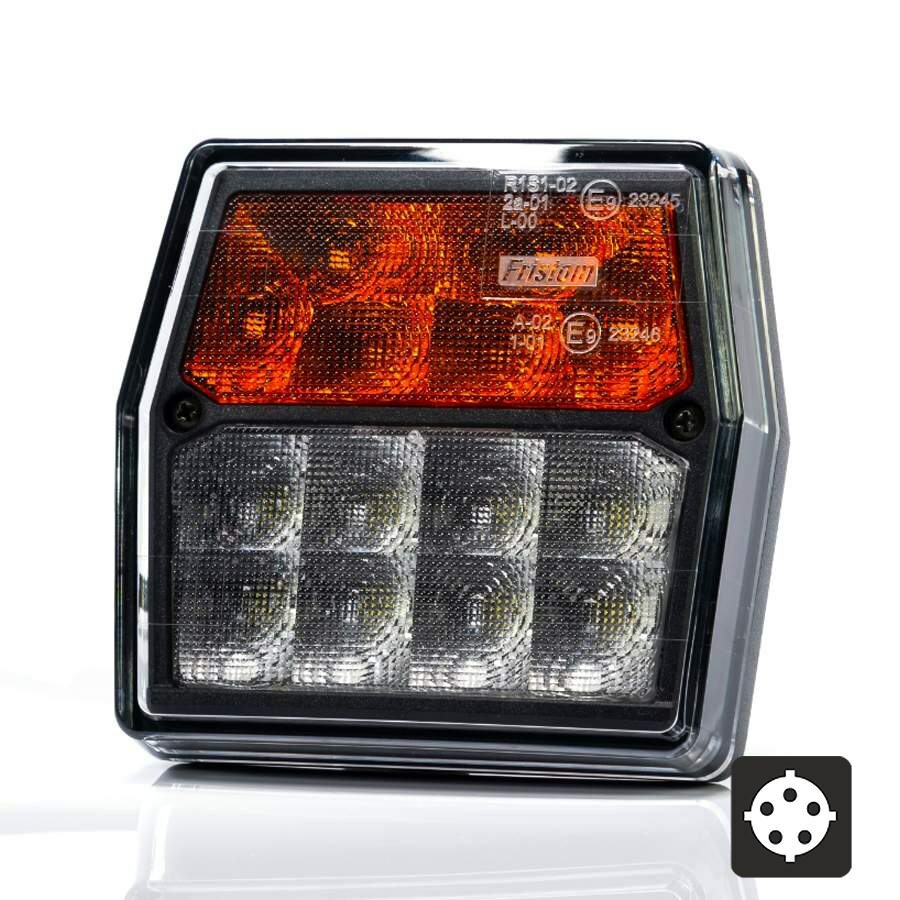 Fristom LED Front Lamp + Direction Indicator Cable FT-225 LED BAJONET
