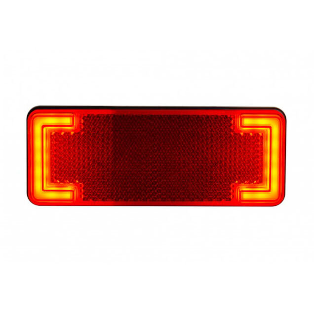 Horpol LED Rear Marker Red 12-24V NEON-look Side LD 2486