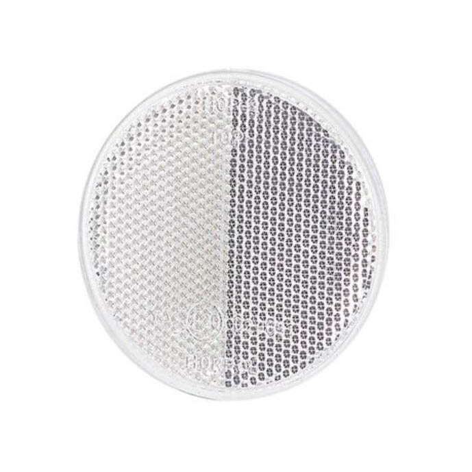 Reflex - Reflector Round M5 Bolt &Oslash;79mm White