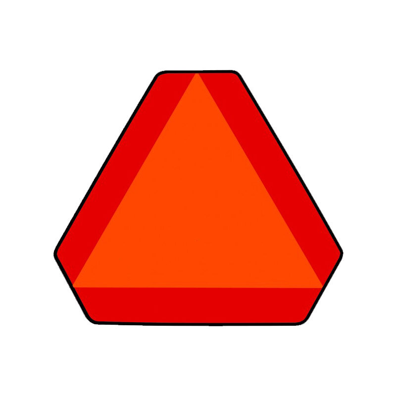 Marker Sign Slow Driving Traffic Marker Sign Slow Driving Traffic