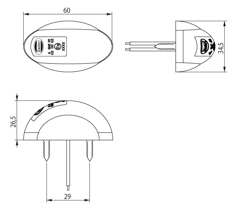 LED Front Marker Lamp  White