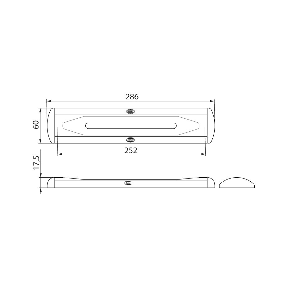 LED Interior lamp 28,6CM High Power