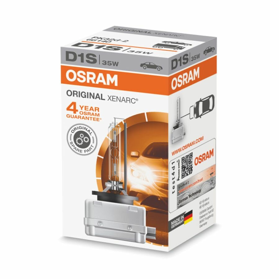 Osram D1S Xenon Lamp Original Line 35W PK32d-2 Osram D1S Xenon Lamp Original Line 35W PK32d-2
