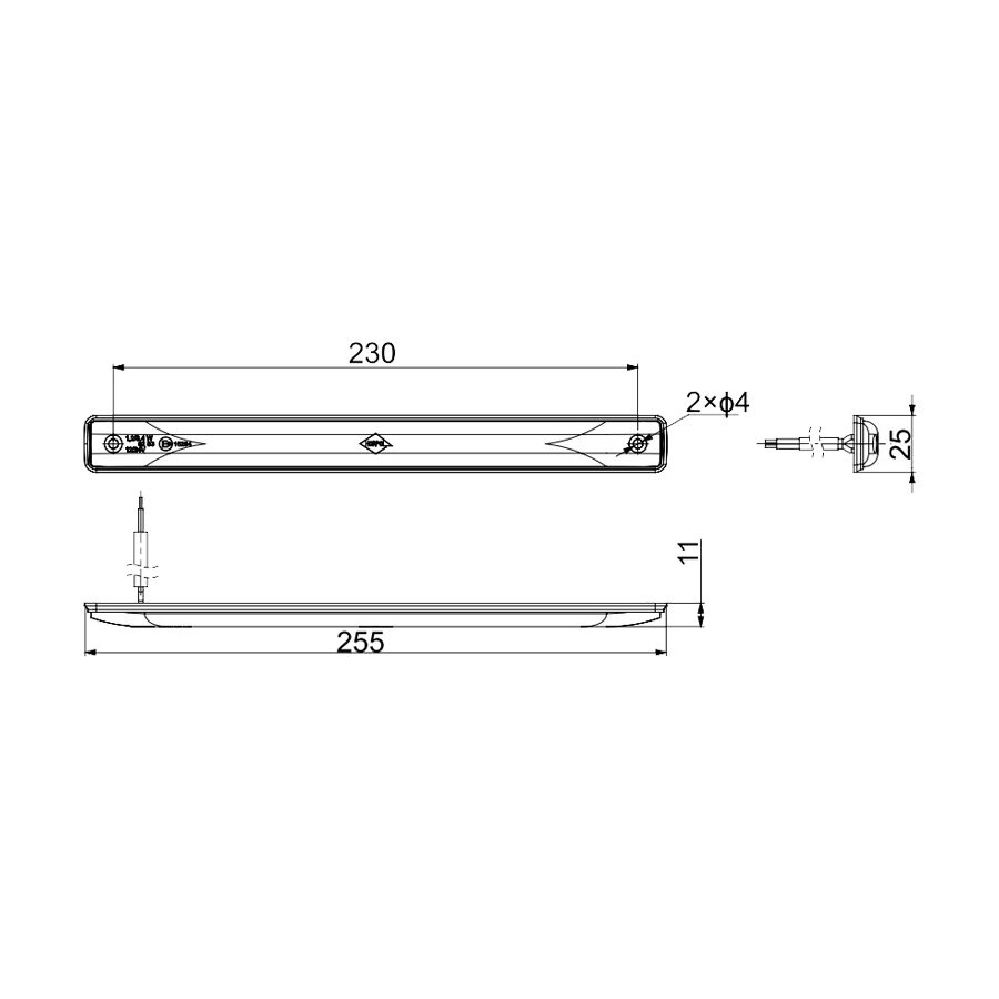 Horpol LED Third Brake Lamp LSD 2255