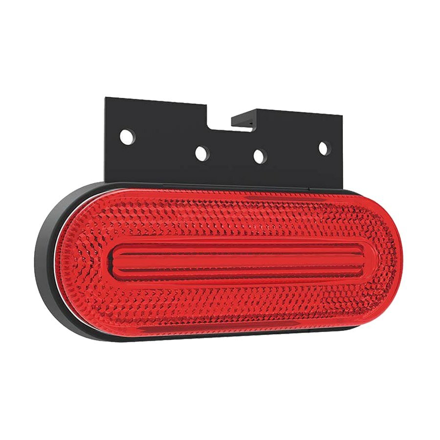 Fristom LED Marker Lamp Red ADR + 0,5m Cable with Bracket Fristom LED Marker Lamp Red ADR + 0,5m Cable with Bracket