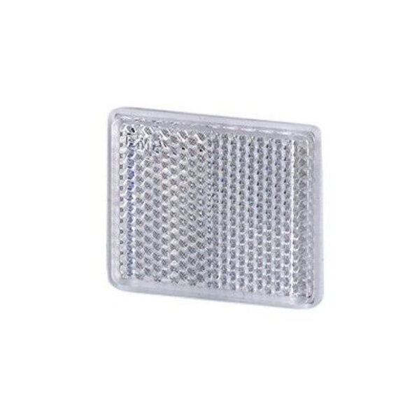 Reflex - Reflector Square 47,7x38,5mm White Reflex - Reflector Square 47,7x38,5mm White