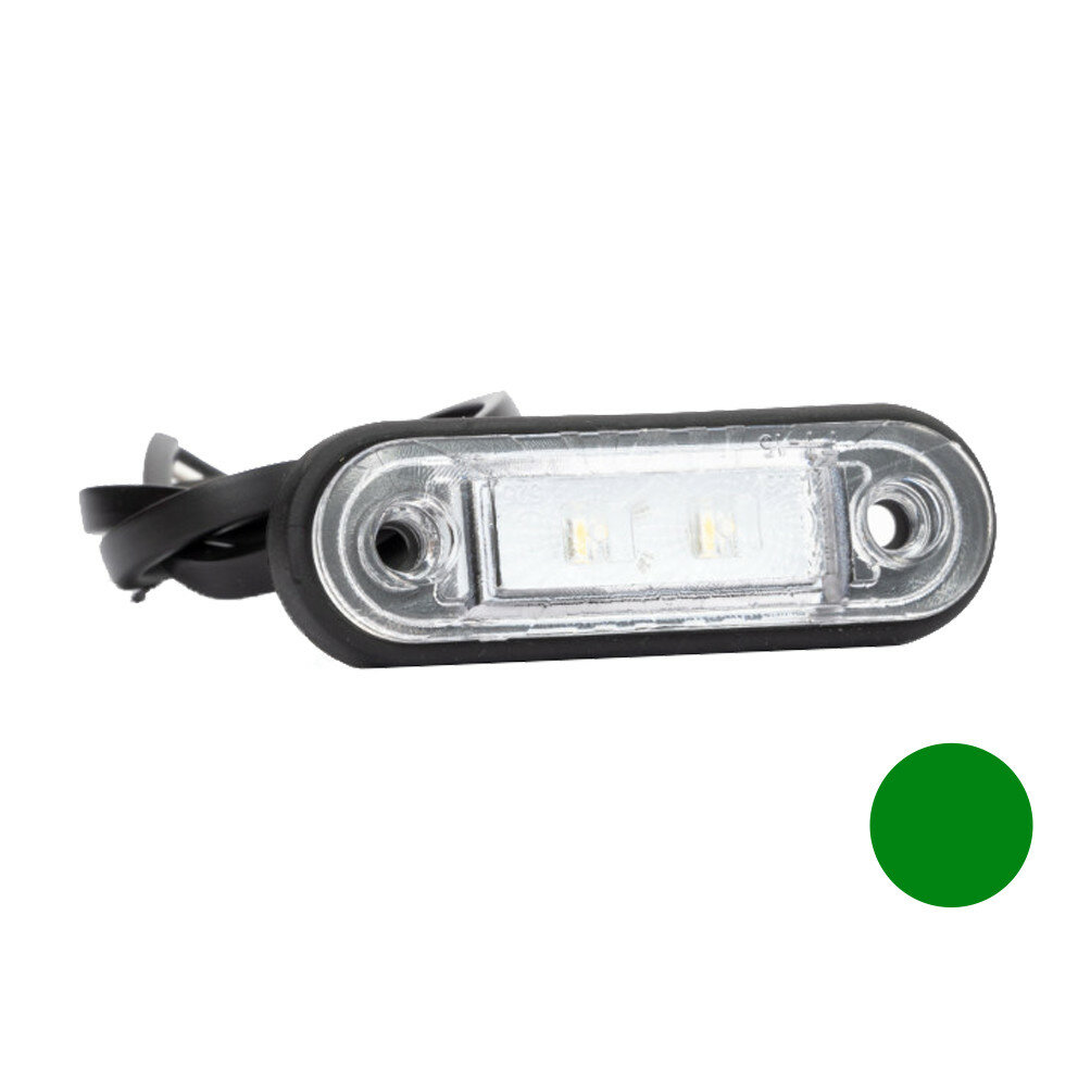 Fristom LED Markeringslamp Groen FT-015 Fristom LED Markeringslamp Groen FT-015