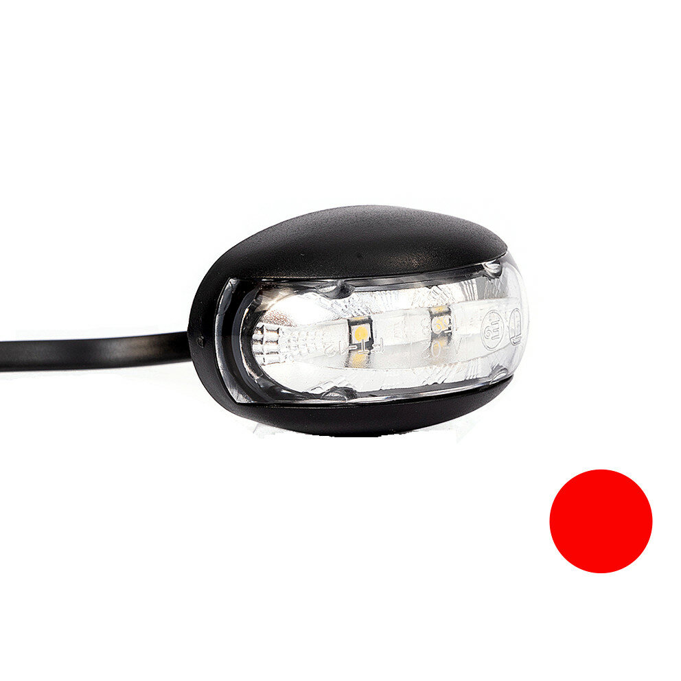 Fristom FT-012 C LED Marker Lamp Red Oval Fristom FT-012 C LED Marker Lamp Red Oval