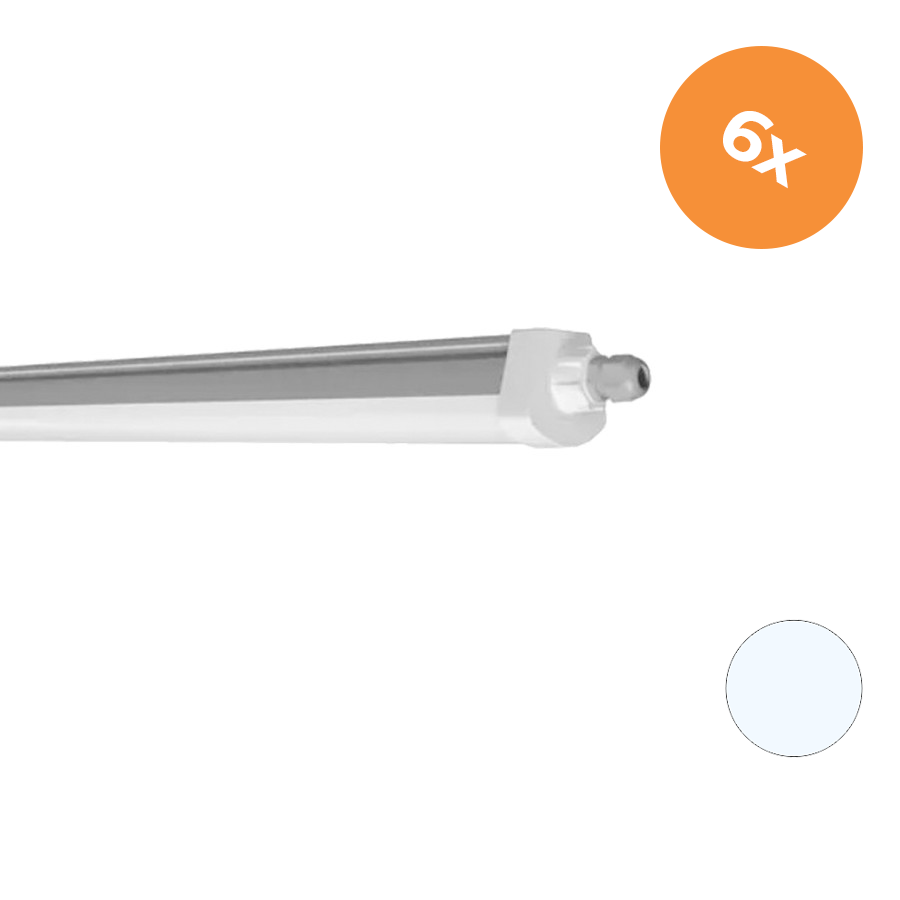 6x Ledvance 44W/6500K 120cm | Replaces 2x36W 6x Ledvance 44W/6500K 120cm | Replaces 2x36W