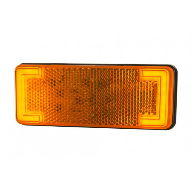 Horpol LED Side Marker Orange 12-24V NEON-look Side LD 2484 Horpol LED Side Marker Orange 12-24V NEON-look Side LD 2484