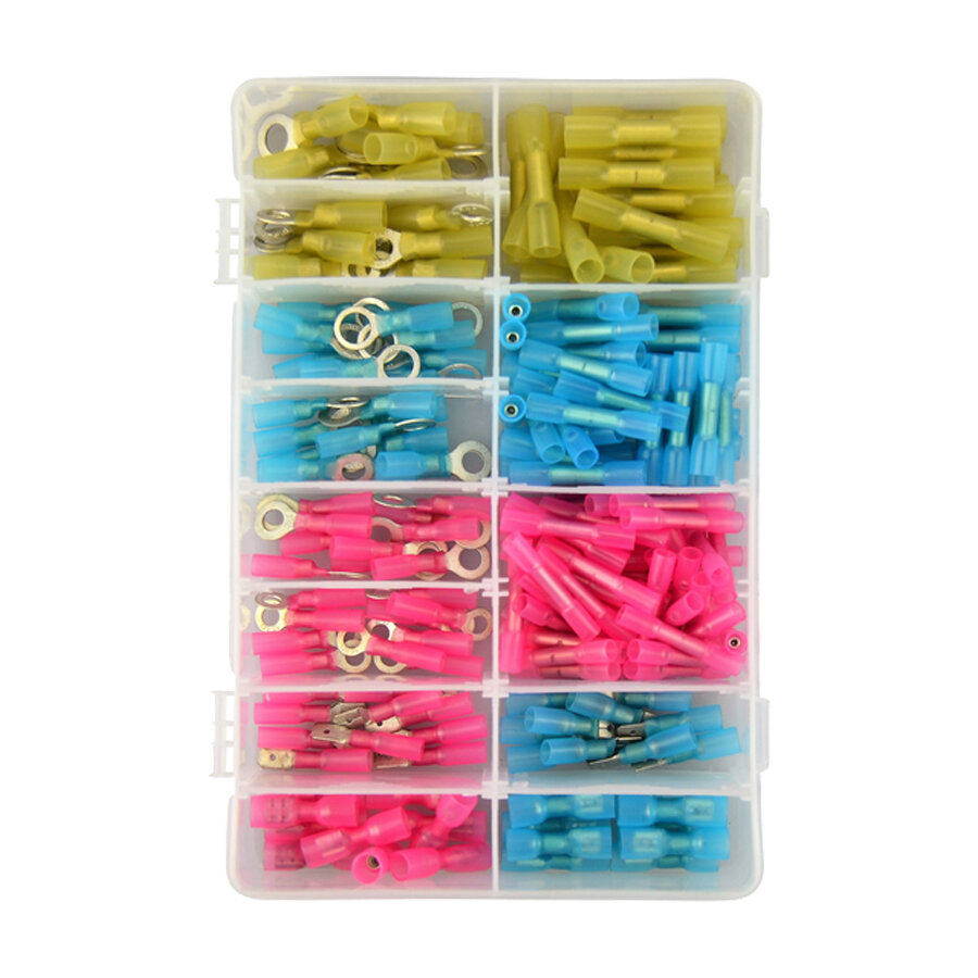 Assortment box Heatshrink Terminal | 210-pieces Assortment box Heatshrink Terminal | 210-pieces