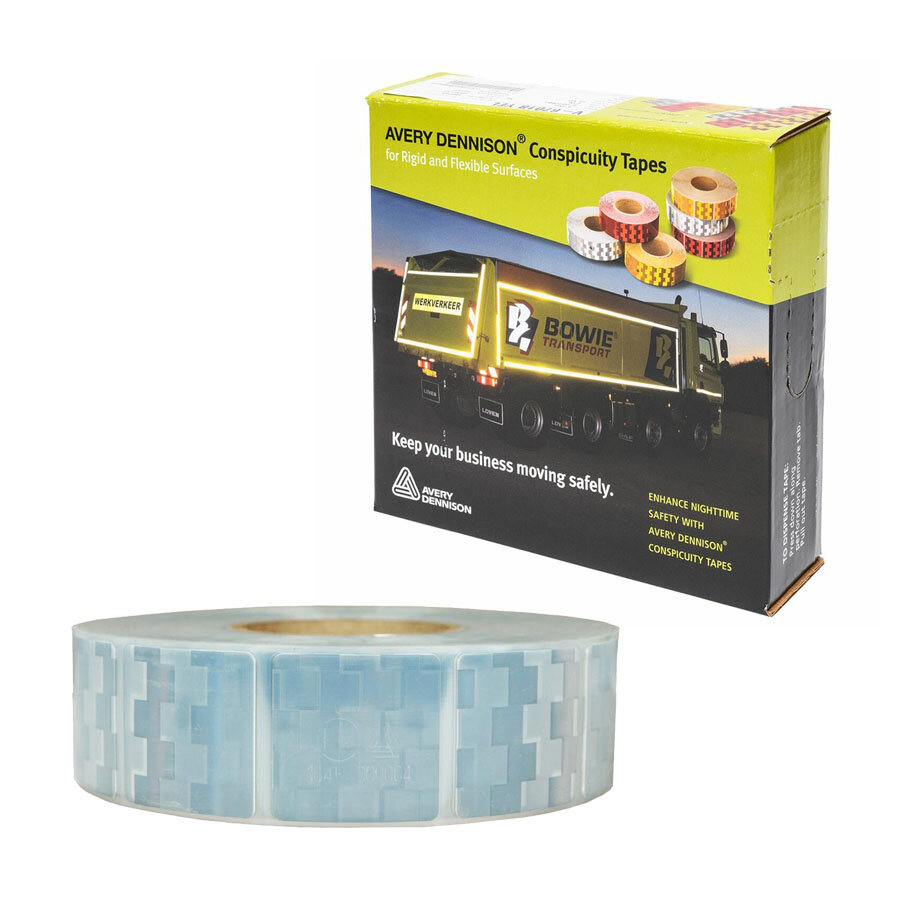Avery V-6790 Reflective Tape White | 50M Avery V-6790 Reflective Tape White | 50M