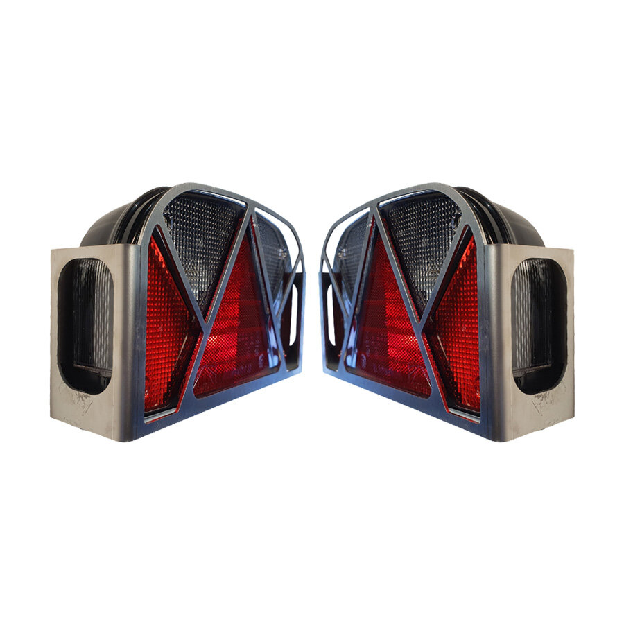 Stainless Steel Rear Light Protector Aspöck Multipoint 2 Stainless Steel Rear Light Protector Aspöck Multipoint 2