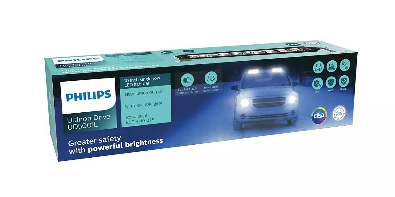 Philips Ultinon Drive 5001L LED Lightbar 10"