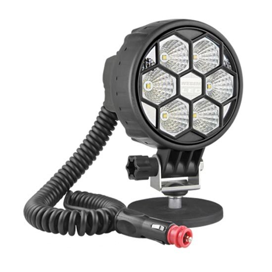 LED Work Light Flood 2500LM With Magnetic Holder and 8m Spiral Cable LED Work Light Flood 2500LM With Magnetic Holder and 8m Spiral Cable