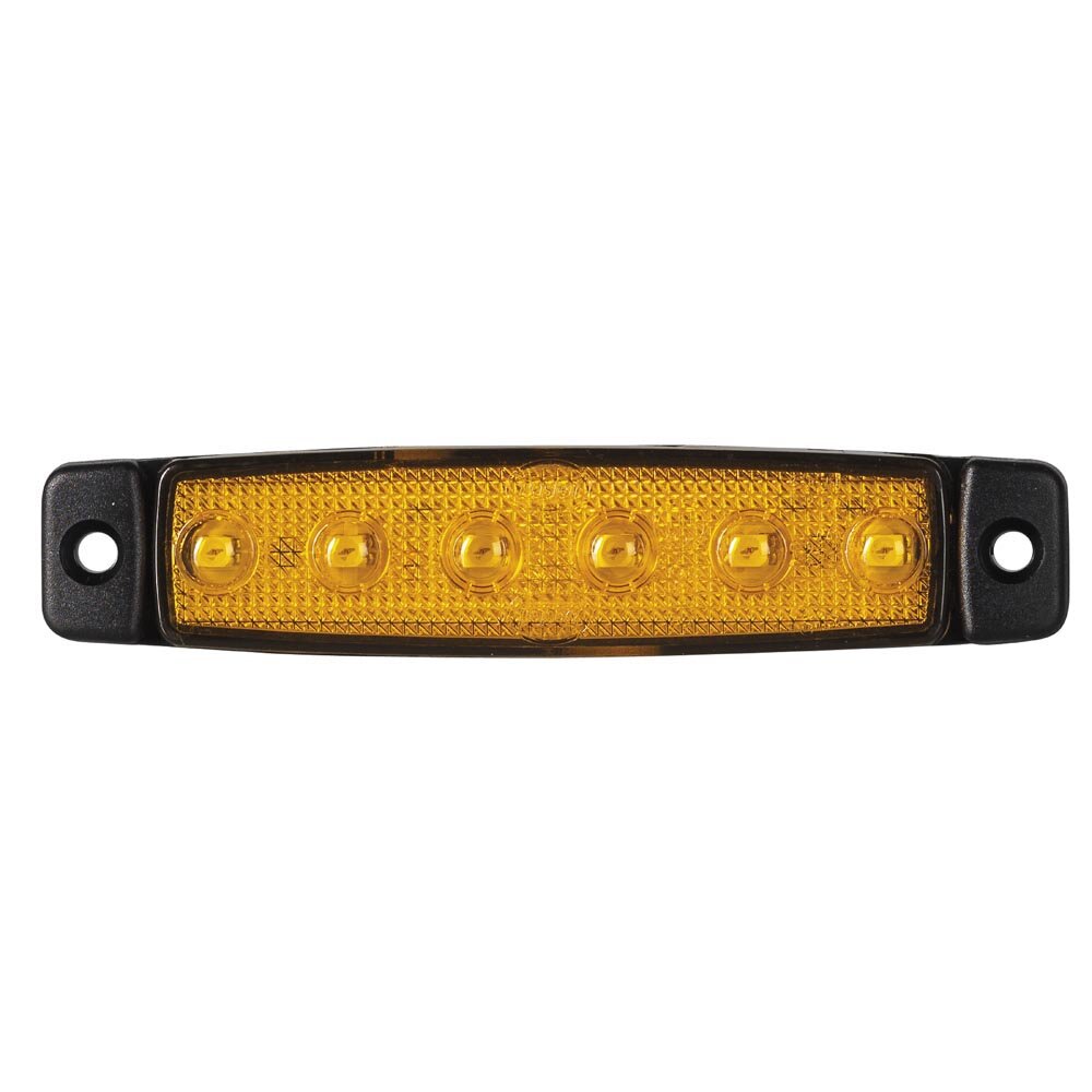 LED Zijmarkering oranje kort 12V LED Zijmarkering oranje kort 12V