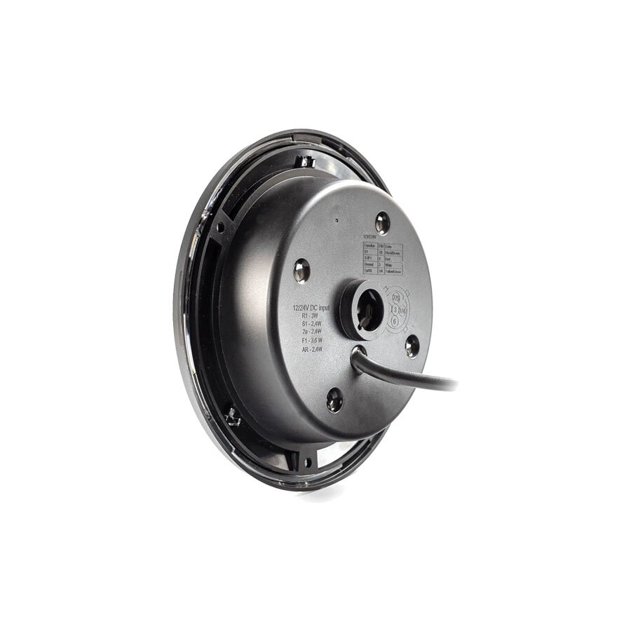 Fristom FT-313 LED Achterlicht 3-Functies Zwart Inbouw