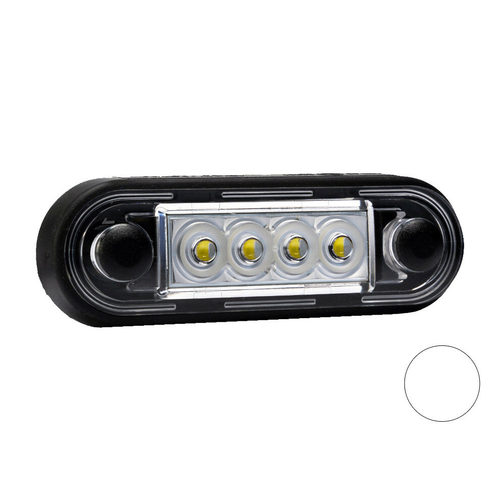 Fristom LED Marker Lamp White FT-073 B LED Fristom LED Marker Lamp White FT-073 B LED