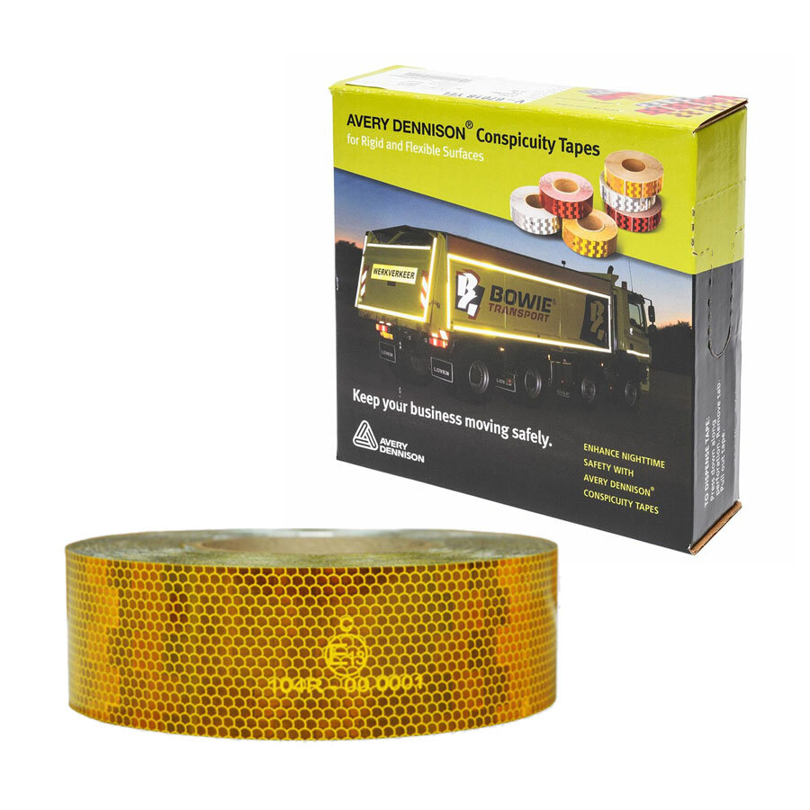 Avery V-6701B Reflective Tape Yellow | 50M Avery V-6701B Reflective Tape Yellow | 50M