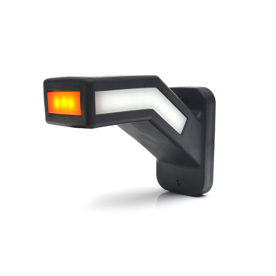 WAS LED Position Lamp 3-Functions Angled Long Right WAS LED Position Lamp 3-Functions Angled Long Right