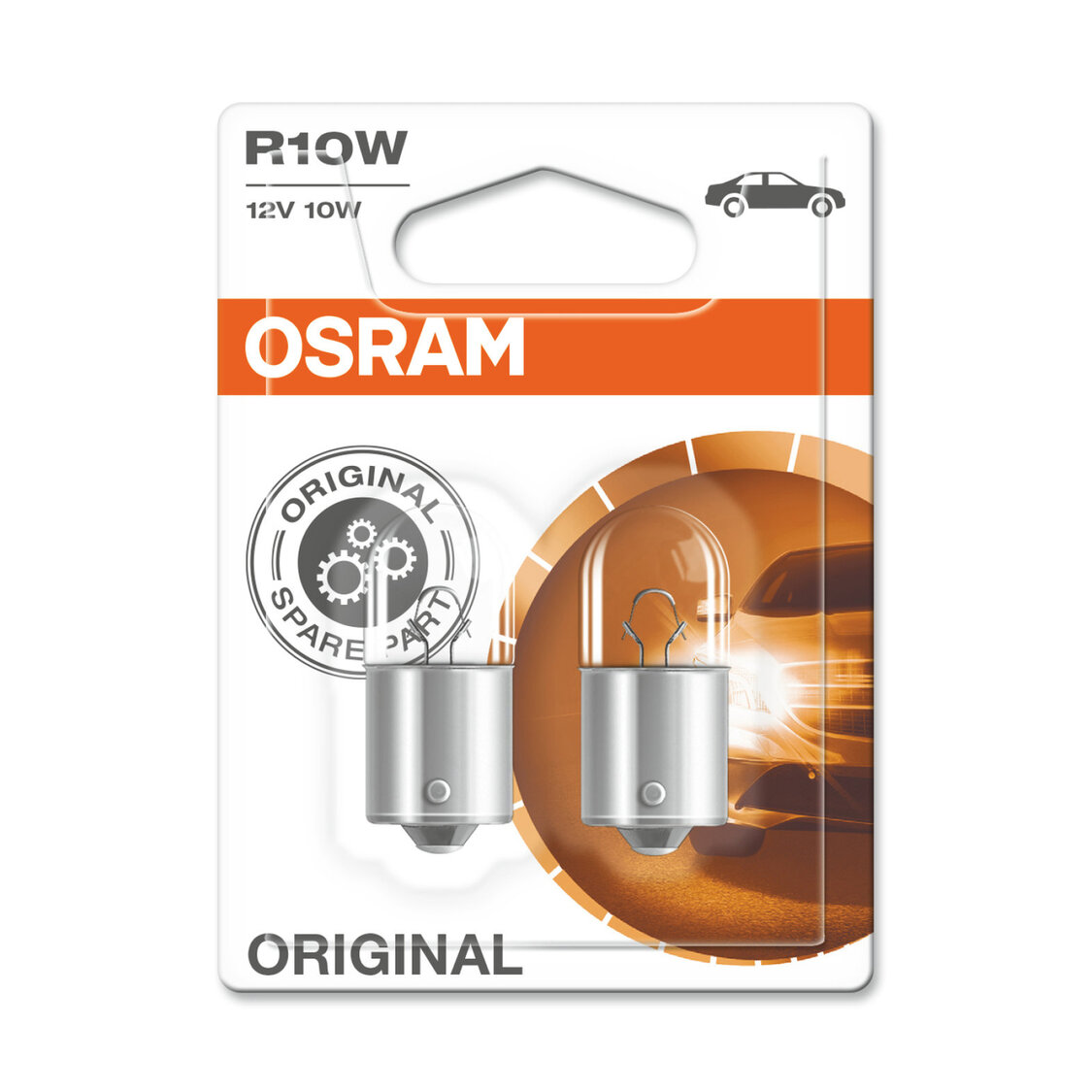 Osram R10W Gloeilamp 12V BA15s Original Line 2 Stuks Osram R10W Gloeilamp 12V BA15s Original Line 2 Stuks