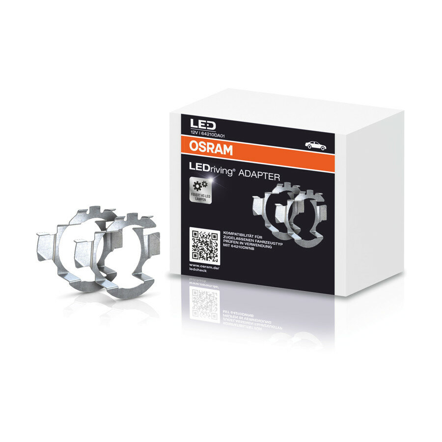 Osram H7 Ledriving Adapter Set 64210DA01 Osram H7 Ledriving Adapter Set 64210DA01