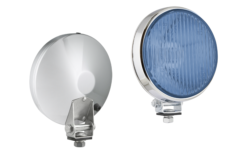 0610 Halogen Fog Light Chrome Blue 0610 Halogeen Mistlamp Blauw
