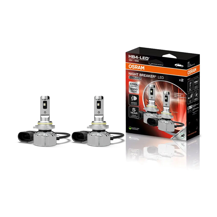 Osram Night Breaker LED Smart HB4 ECE-goedgekeurd Set Osram Night Breaker LED Smart HB4 ECE-goedgekeurd Set