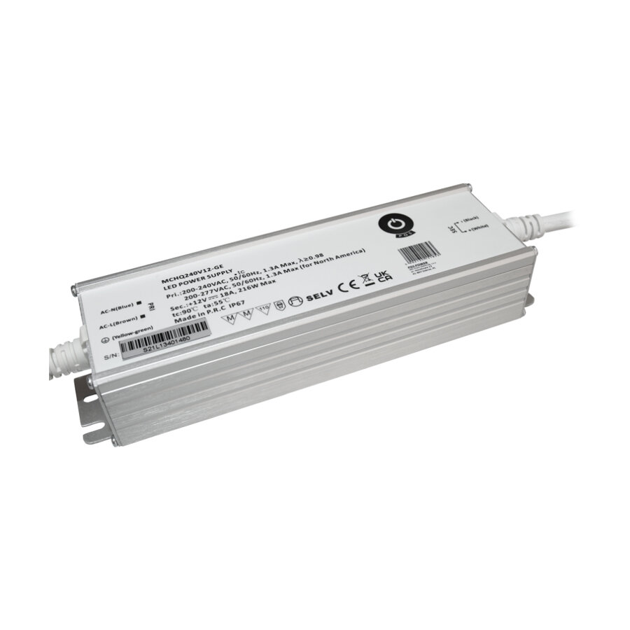 Waterproof 24 Volt DC 240W LED Driver