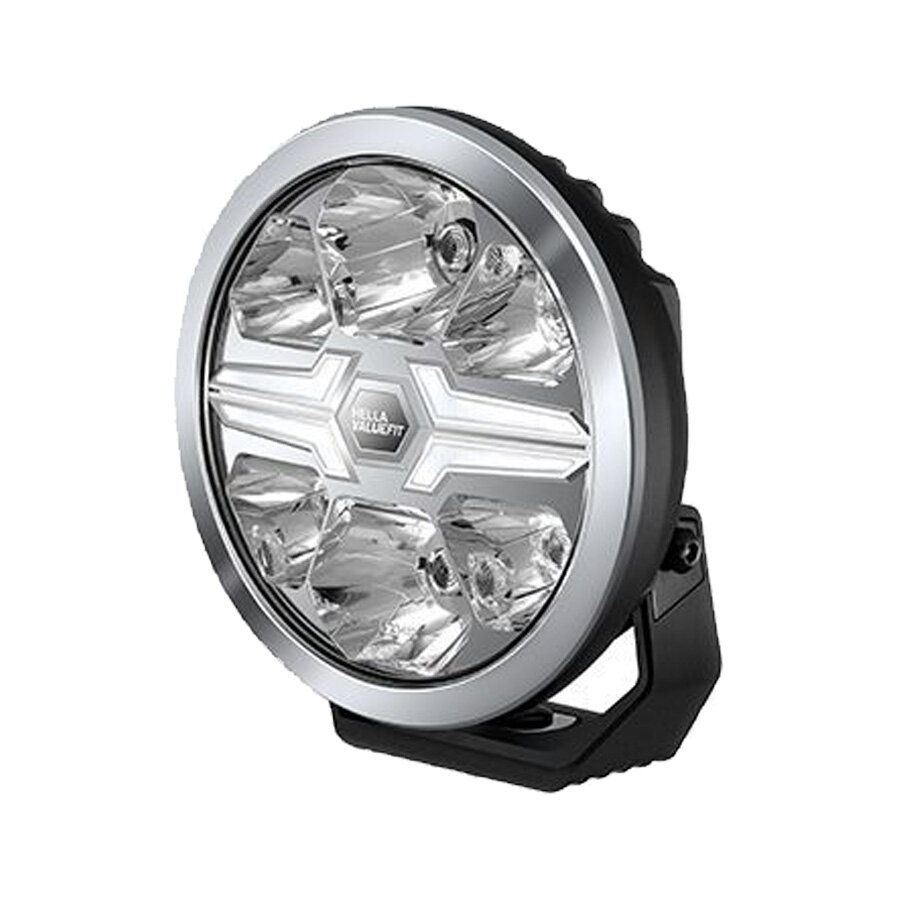 Hella LED Spotlight Blade 7" Chrome White/Orange Position Light Ref 25 Hella LED Spotlight Blade 7" Chrome White/Orange Position Light Ref 25