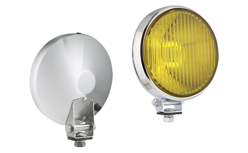 0610 Halogeen Mistlamp Chrome Amber 0610 Halogeen Mistlamp Amber