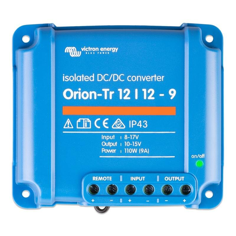 Victron DC Converter 12V &gt; 12V | Orion-Tr 12/12-9A (110W)