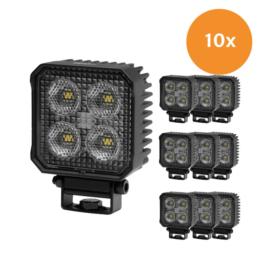 Value pack 10x Hella TS1700 LED Work Light 24W