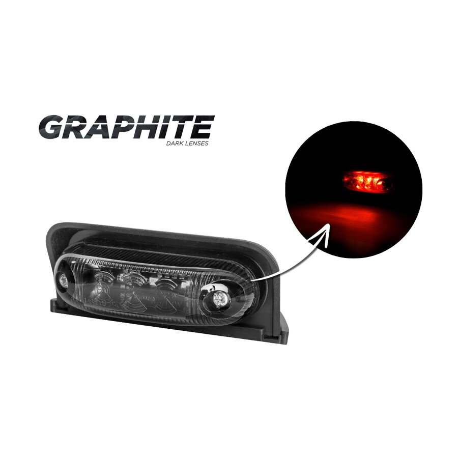 Horpol LED Top Marker Light Red LD-231 Dark Look Horpol LED Top Marker Light Red LD-231 Dark Look