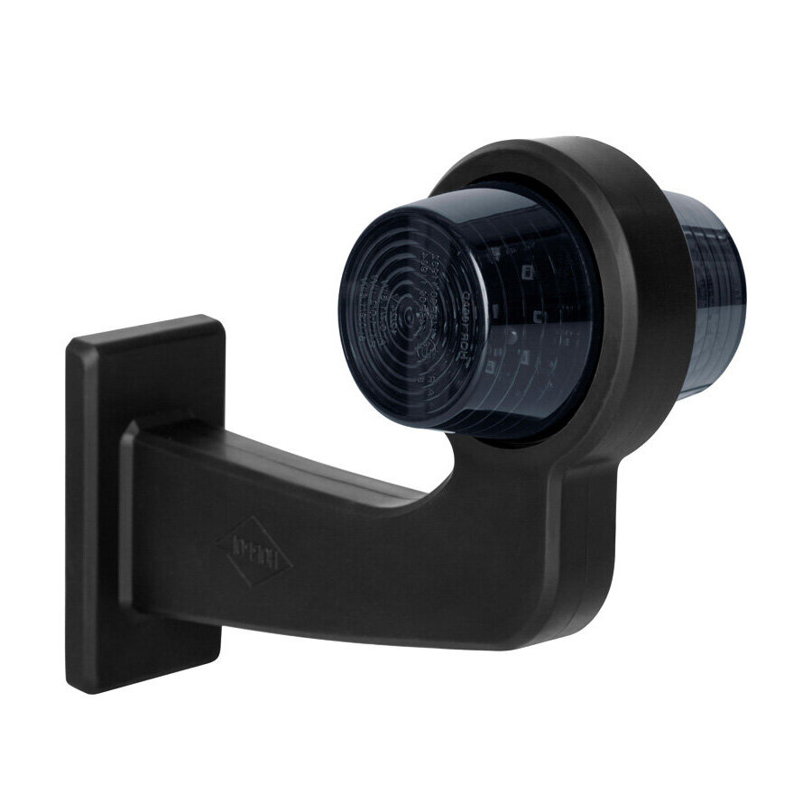 Horpol LED Breedtelamp 2-Functies Lang Rechts Dark-Look 0,5M Kabel