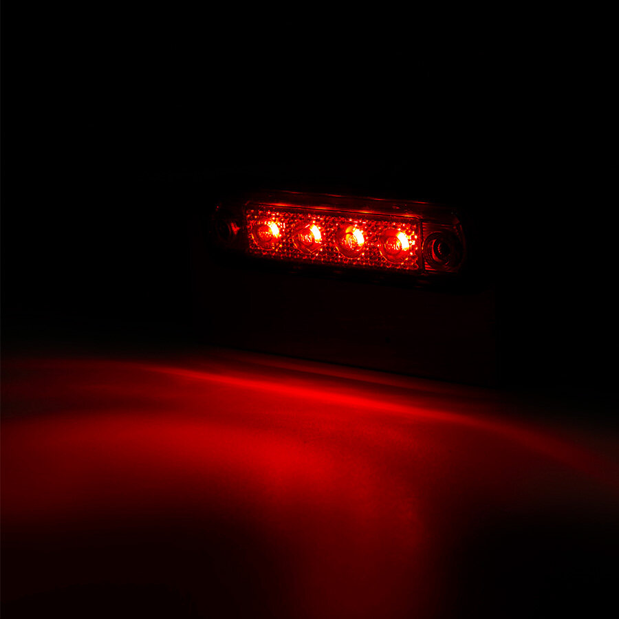 Horpol LED Rear Marker Light Red | LD 677/GRAPHITE