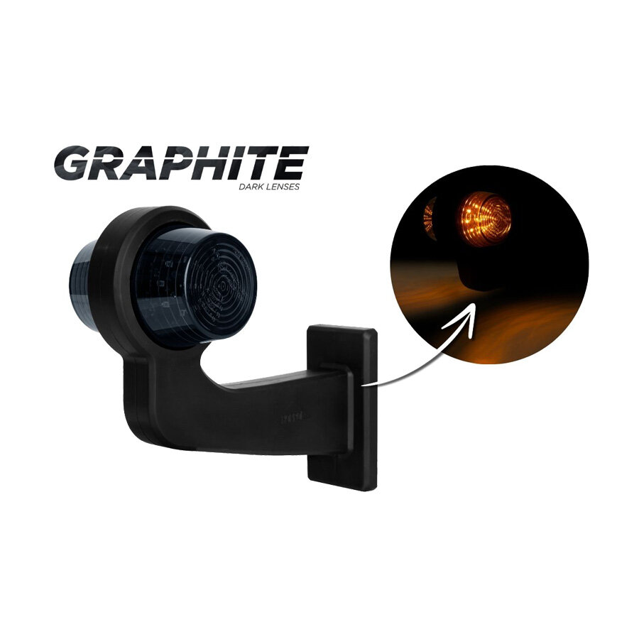 Horpol LED Stalk Marker Lamp Oranges + 0,5m cable Right Horpol LED Stalk Marker Lamp Oranges + 0,5m cable Right