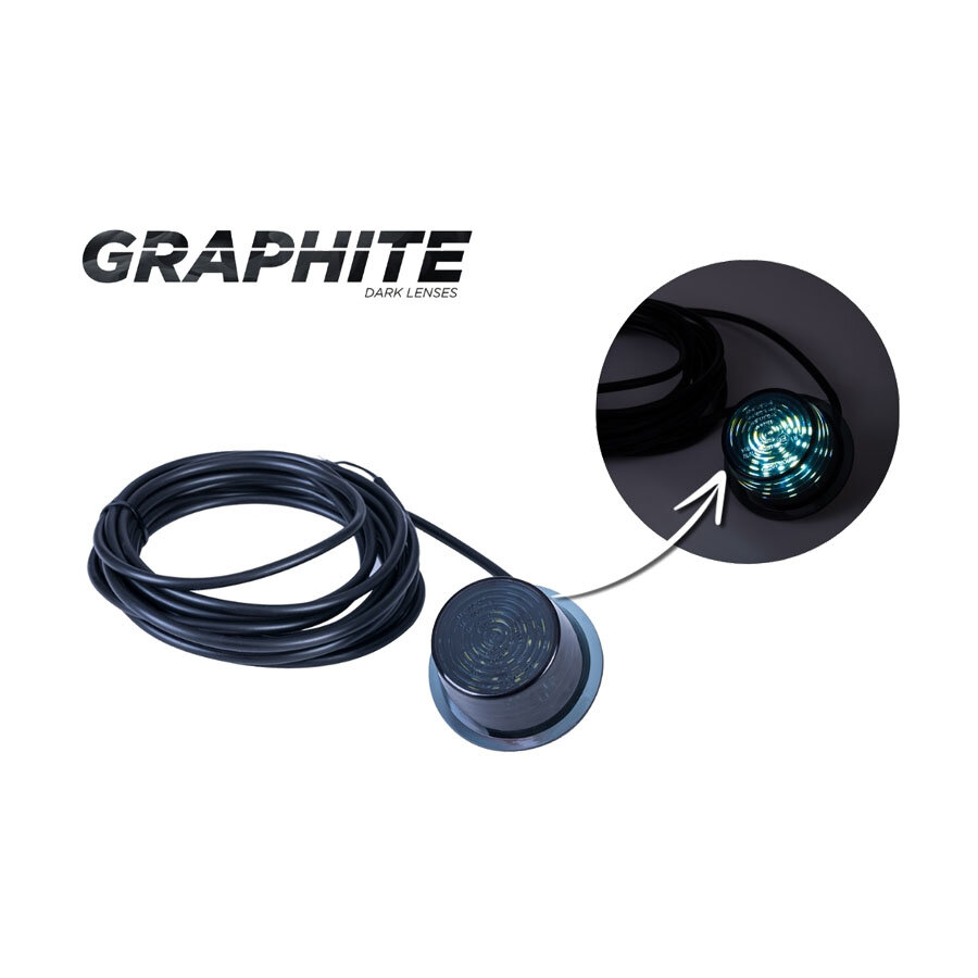 Horpol LED Marker Lamp Front Marker Unit + 3m Kabel Dark