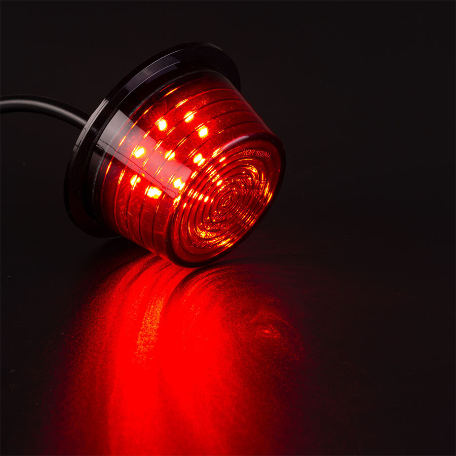 Horpol LED Side Marker Lamp Unit Red | MDC 2570/GRAPHITE/3M