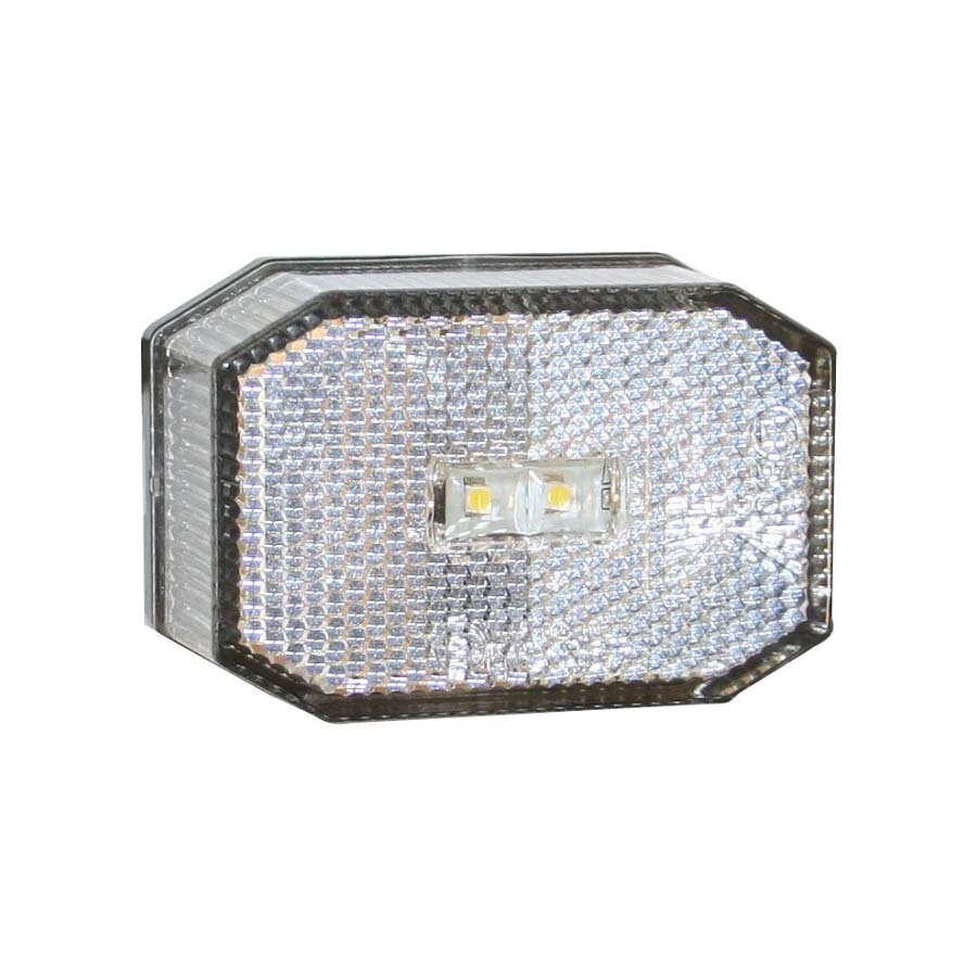 Aspöck LED Markeringslamp Flexipoint Wit 0,5m Kabel 12V Aspöck LED Markeringslamp Flexipoint Wit 0,5m Kabel 12V