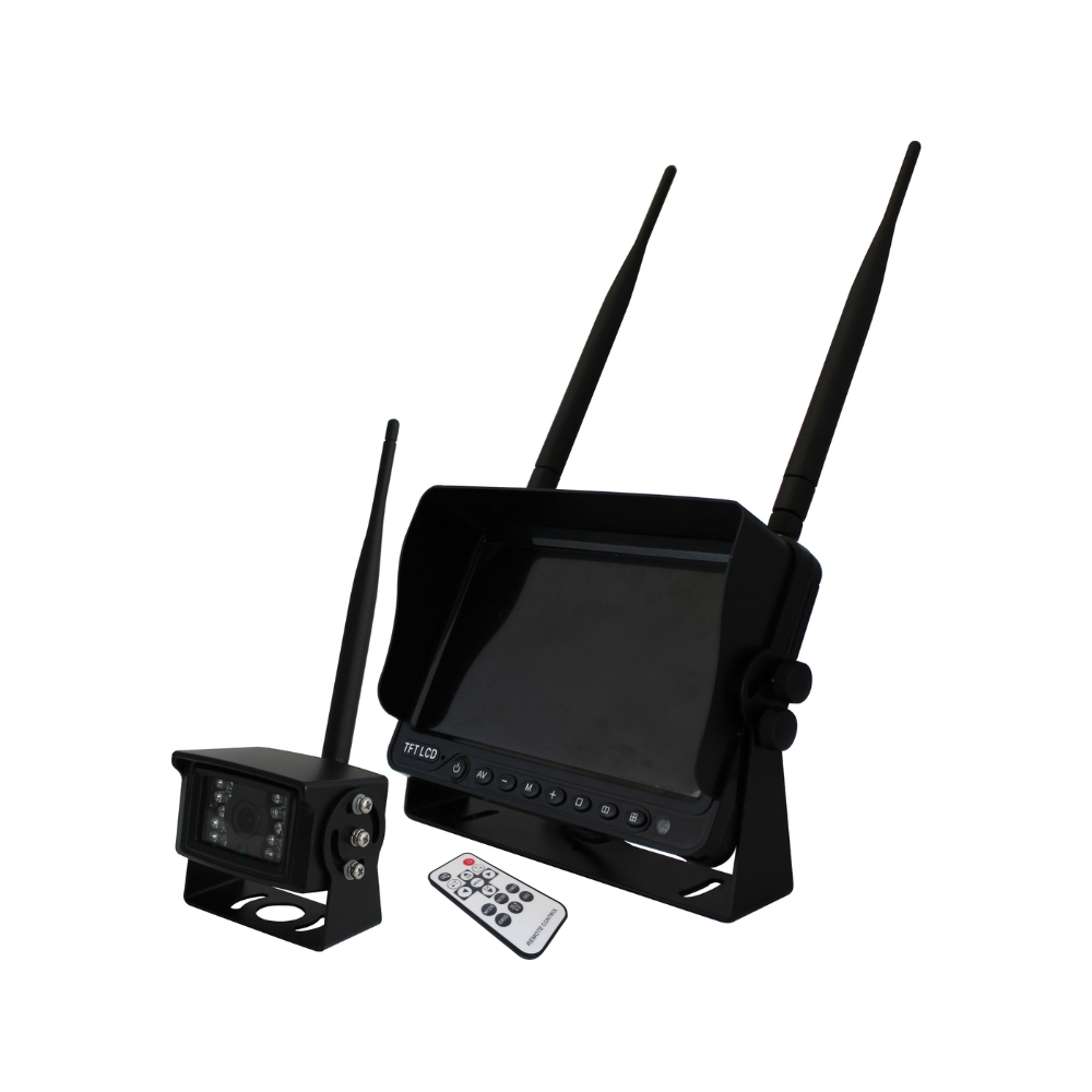 7" Wireless Reversing Camera Set | Quad View 7" Wireless Reversing Camera Set | Quad View