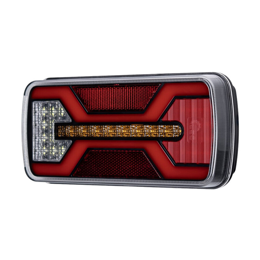 X-Spider LED Tail Light + Reversing Light | License Plate Light | Right