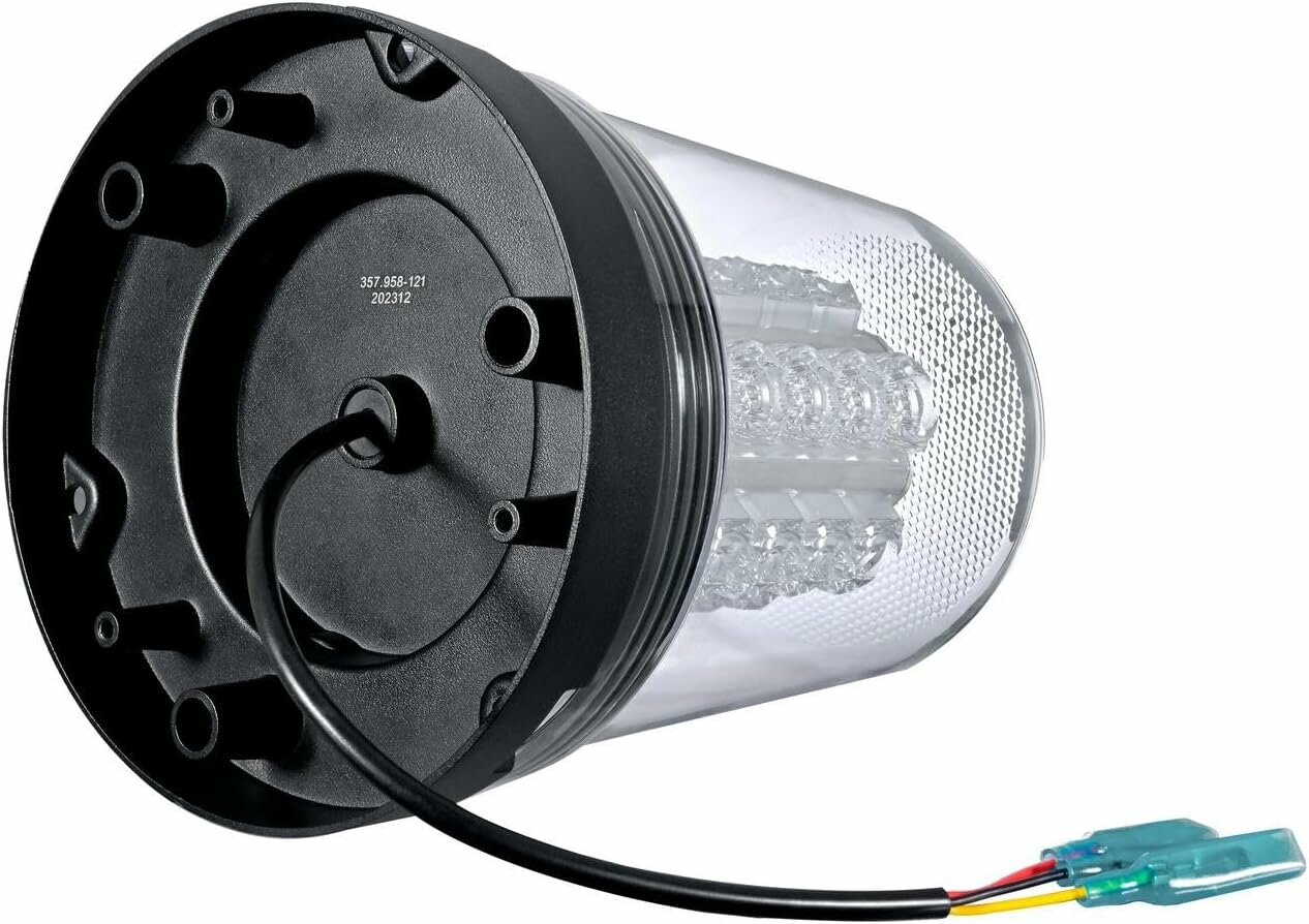 Hella VF700 LED Beacon Orange 12-24 V | Clear Lens