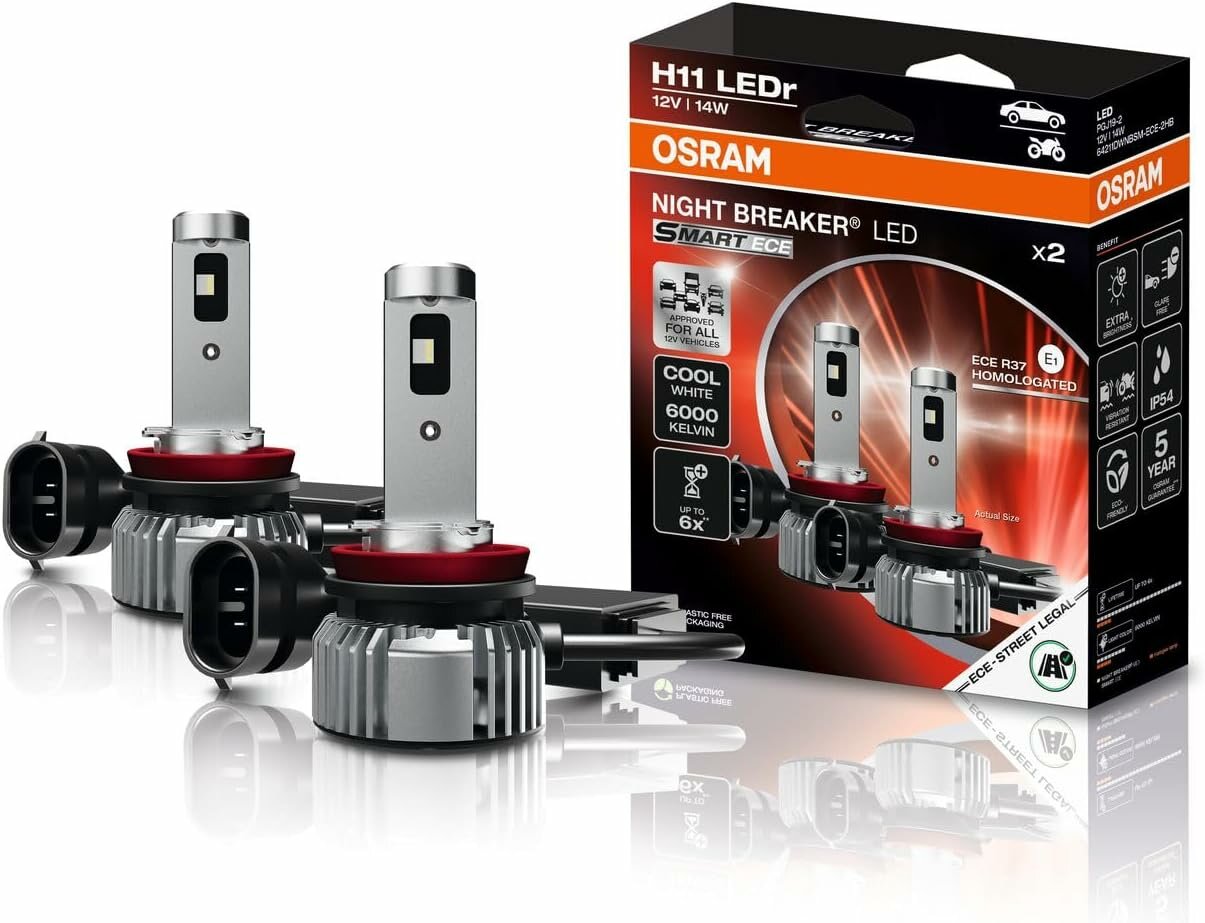 Osram Night Breaker LED Smart ECE H11 Set Osram Night Breaker LED Smart ECE H11 Set
