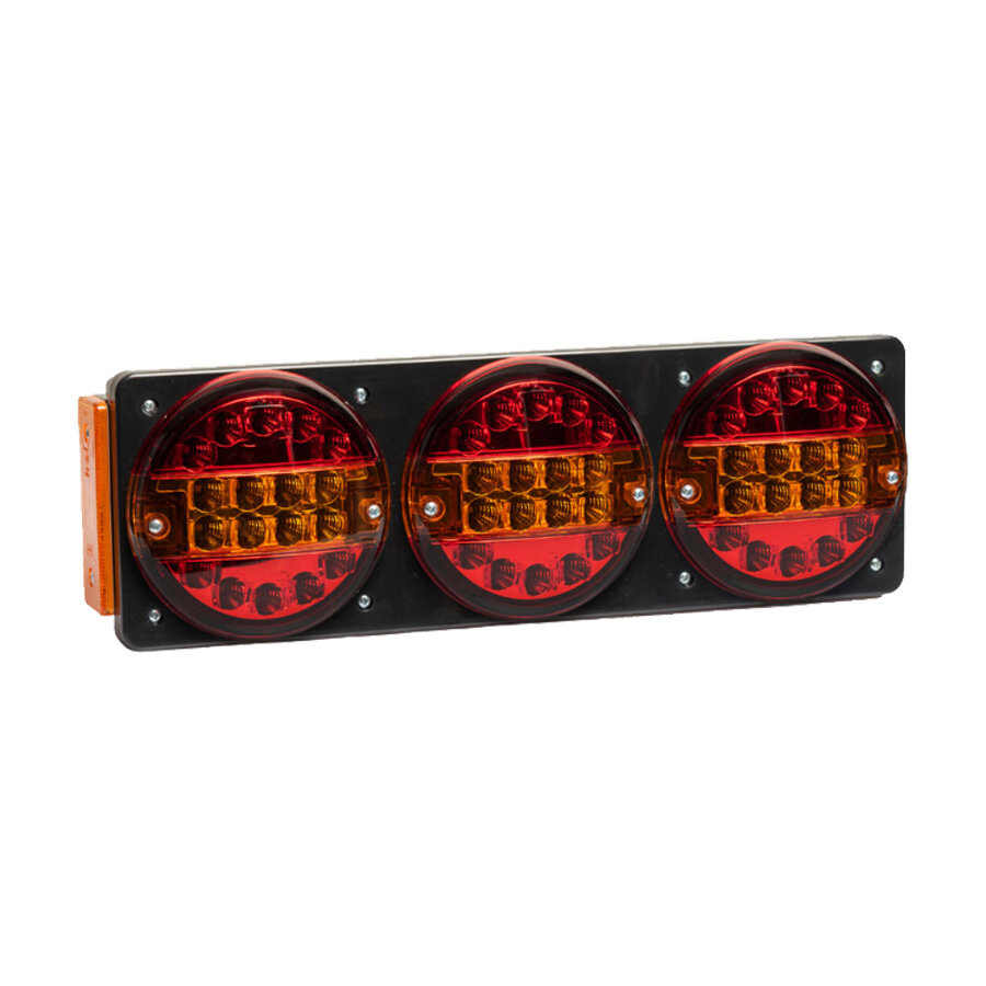 Dasteri LED Rear Light | 3x Hamburger | Links
