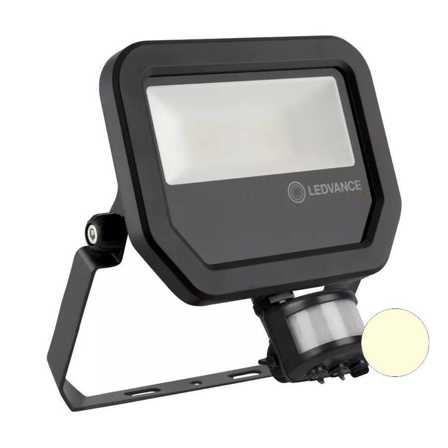 LED Floodlight FL 20 17W 230V With Sensor 3000K
